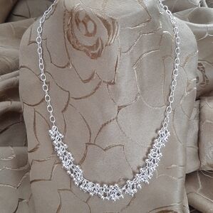 📿Ball & Chain Beaded Necklace- Beautiful! New without Tags📿